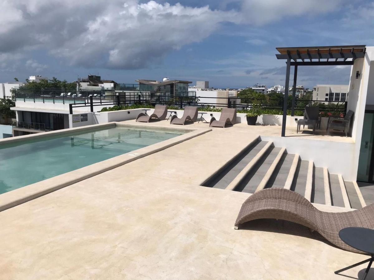 Rentas Vacacionales Torre Diez Playa del Carmen Eksteriør bilde