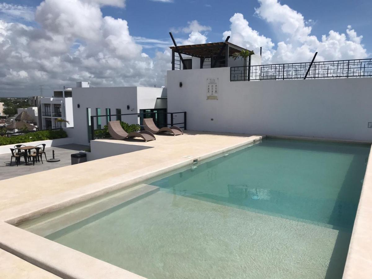 Rentas Vacacionales Torre Diez Playa del Carmen Eksteriør bilde