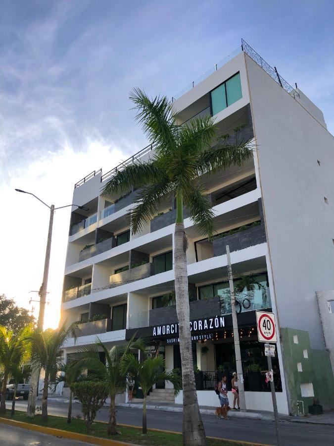 Rentas Vacacionales Torre Diez Playa del Carmen Eksteriør bilde
