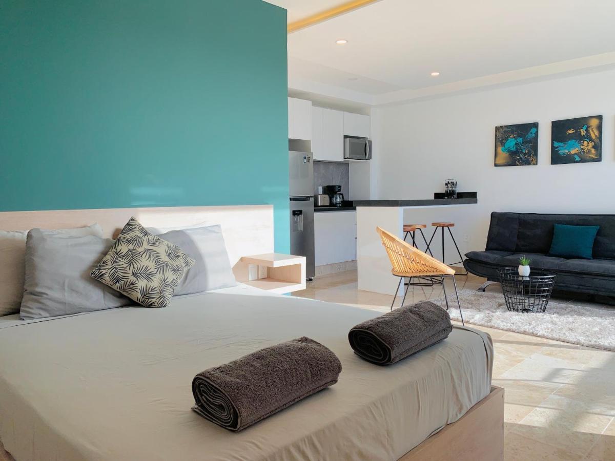 Rentas Vacacionales Torre Diez Playa del Carmen Eksteriør bilde
