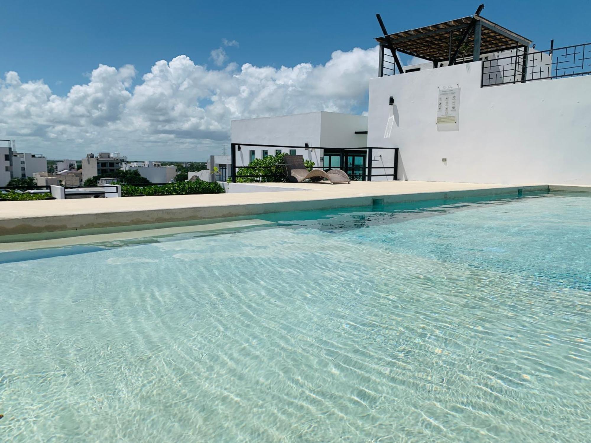 Rentas Vacacionales Torre Diez Playa del Carmen Eksteriør bilde